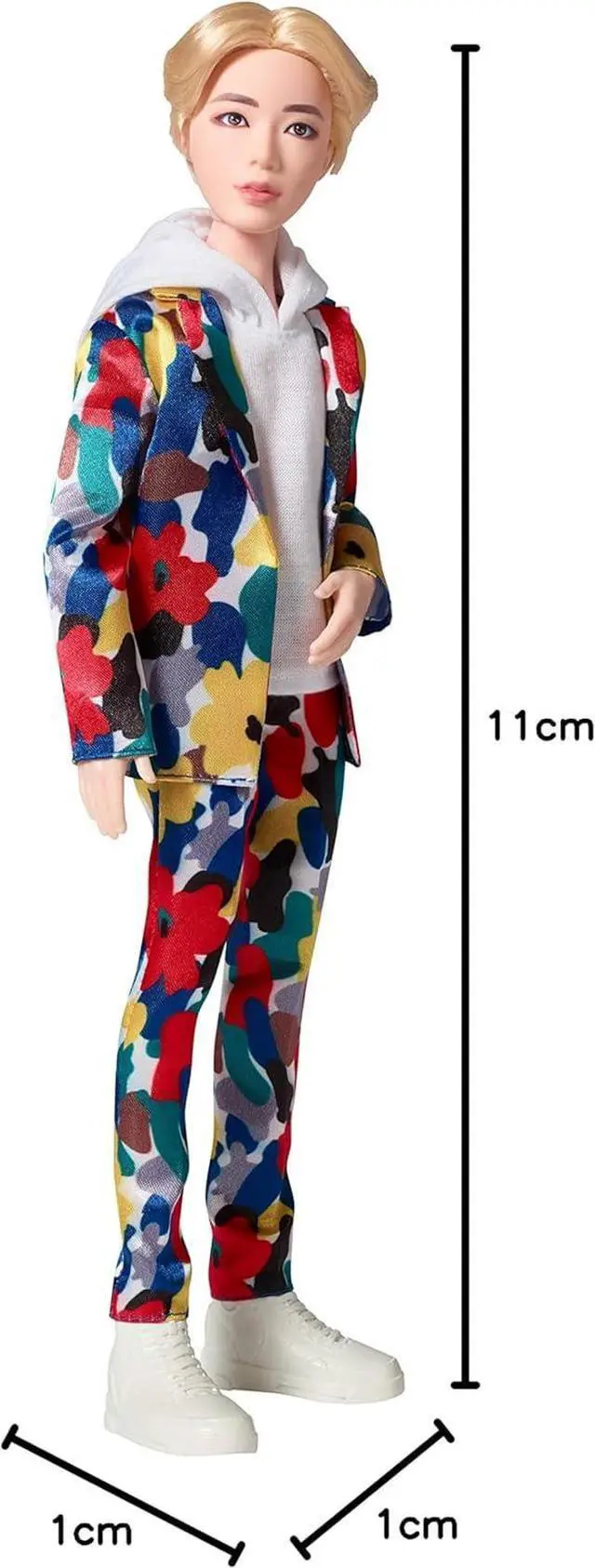 Alt view image 2 of 2 - Mattel BTS 11-in Jin Fashion Doll Toy for 6 Up Age Boys and Girls - Multi Color