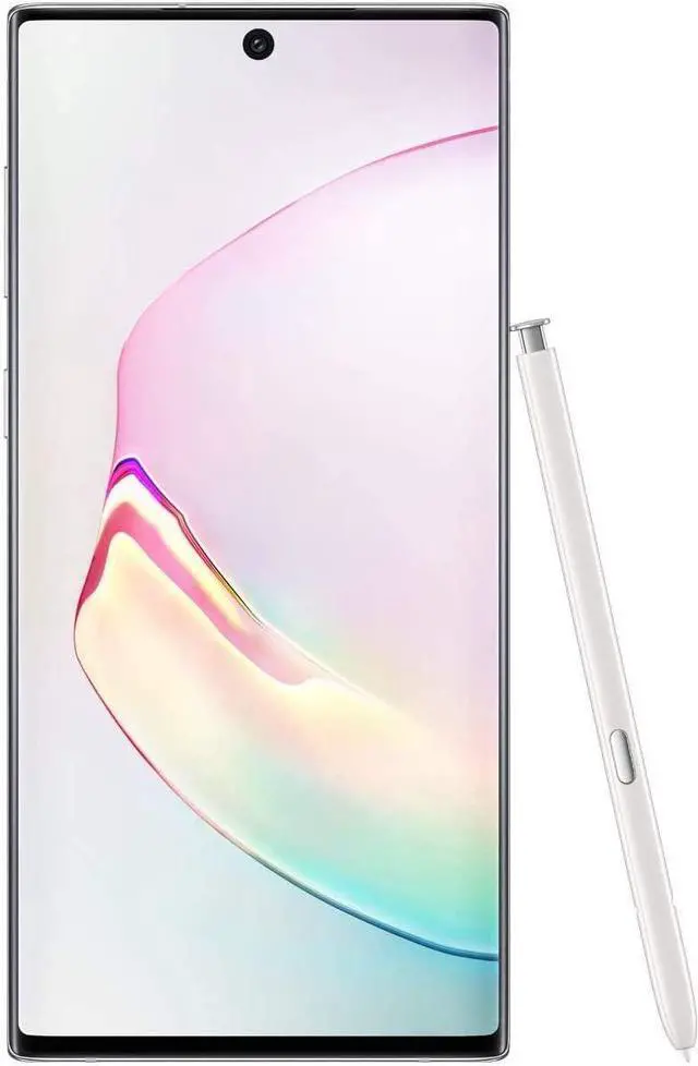 Alt view image 2 of 2 - Samsung Galaxy Note 10 256GB/8GB 6.3" Unlocked Android Smartphone - Aura White