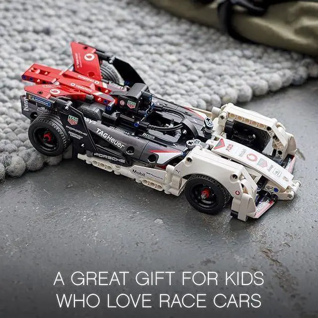 Alt view image 2 of 2 - LEGO Technic Formula E Porsche 99X Electric Car 42137 PullBack Race Toy, 422 Pcs