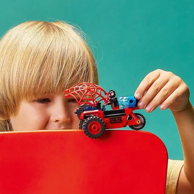 Alt view image 2 of 2 - LEGO Marvel 10781 Miles Morales Spider-Man Techno Trike Set for Kids Ages 4+