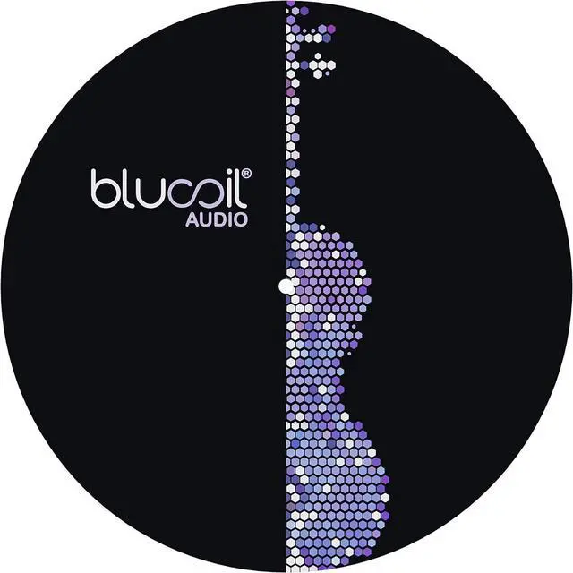 Main image of Blucoil 12-inch Turntable Slipmat with 4mm Thickness - LP Protection