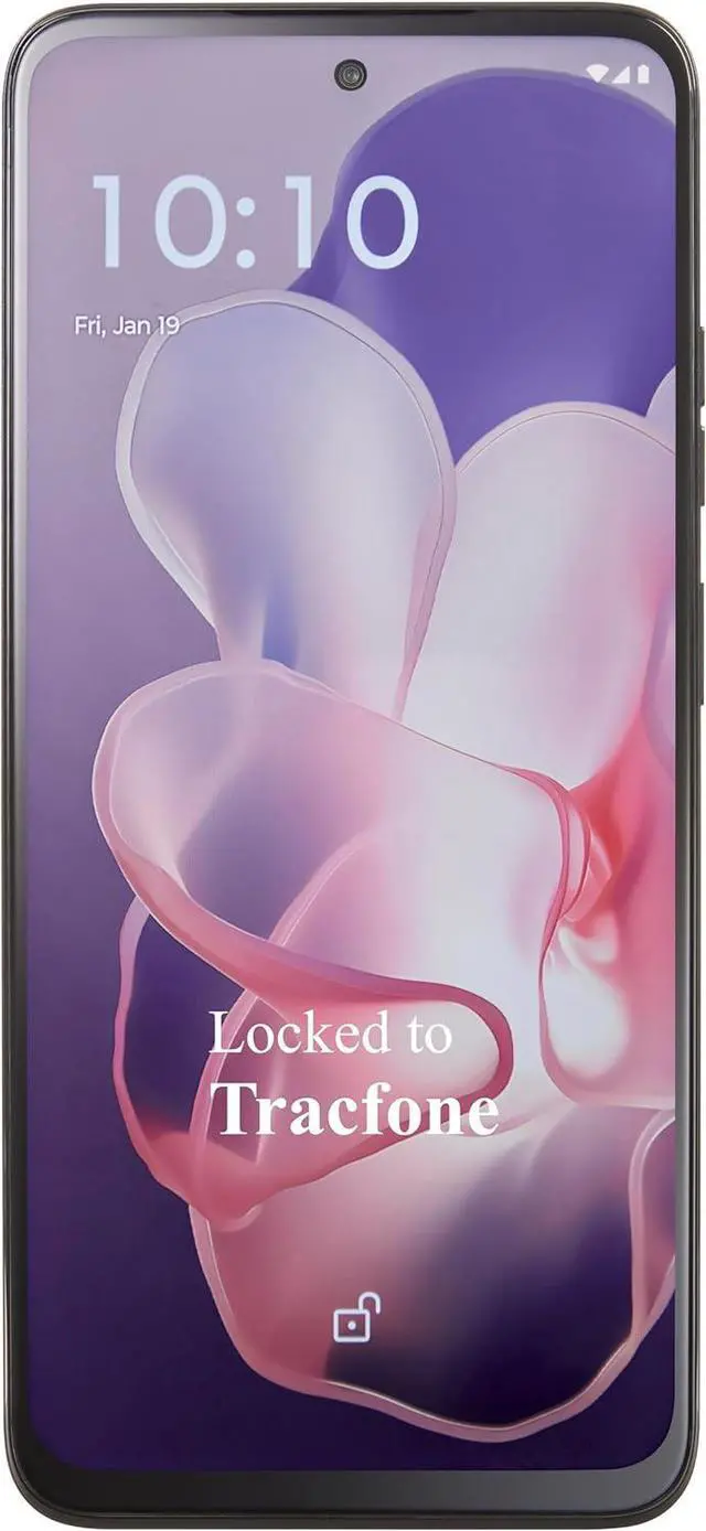 Main image of TracFone Moto g power 5G 2024 128GB+8GB 6.72" Dual SIM Locked Smartphone - Black