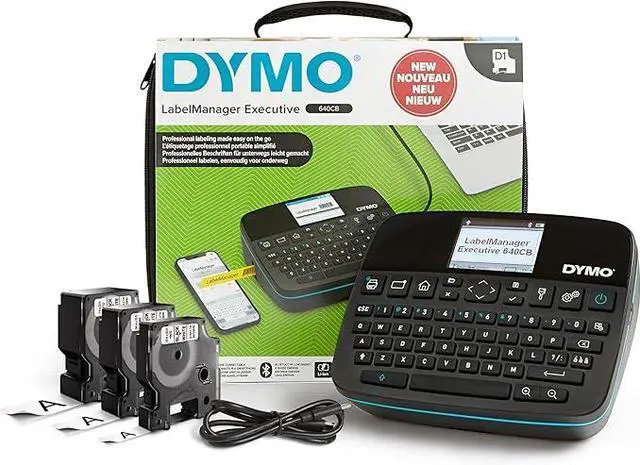 Main image of DYMO LabelManager Executive 640 CB Portable Label Printer Kit with Carry Case