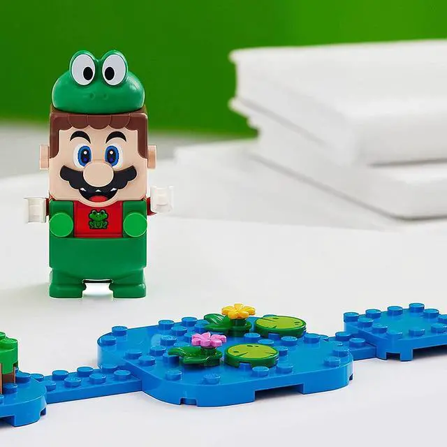 Alt view image 2 of 2 - LEGO Frog Super Mario Power-Up Pack Building Sets for Boys & Girls - Multicolor