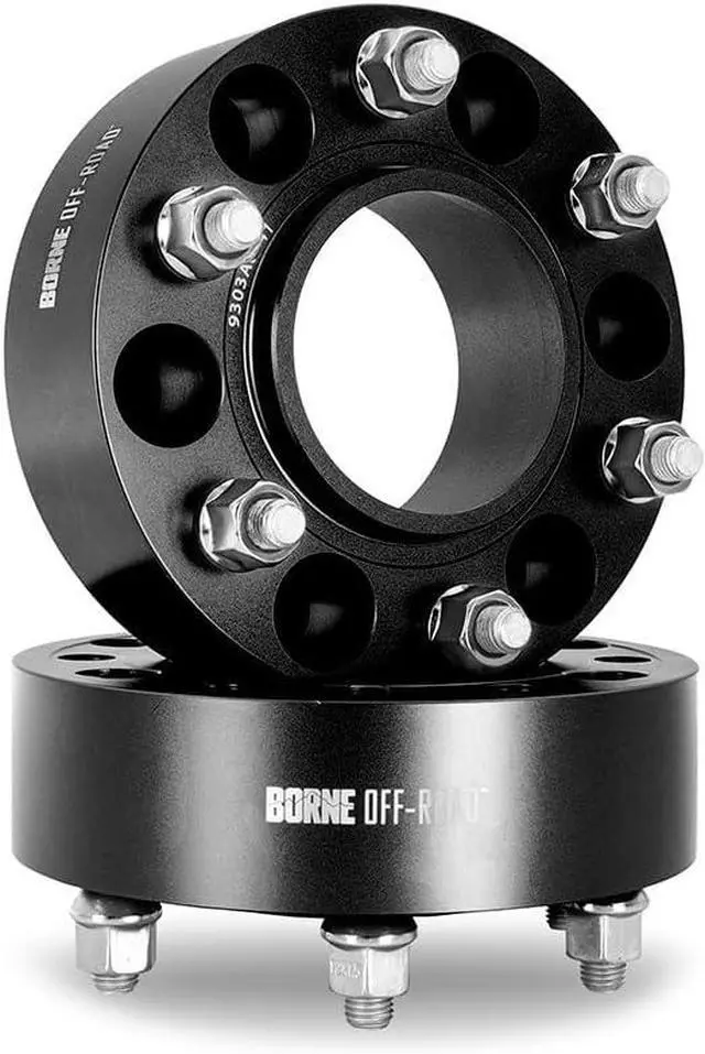 Main image of Mishimoto BNWS-007-500BK Wheel Spacers for 2015+ Ford F-150/Lincoln - Black