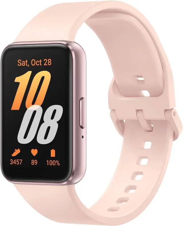 Main image of Samsung Galaxy Fit3 Smartwatch for Fitness Tracker w/ 13-Day Battery, Pink Gold
