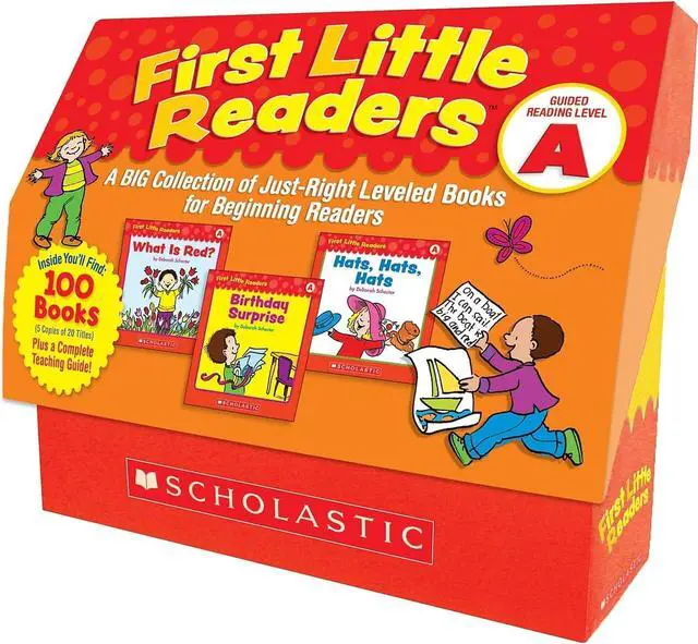 Main image of Scholastic Level A Little Readers Book Set with Lessons & Tips for Beginners