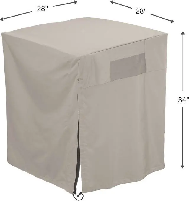 Alt view image 2 of 2 - Mr. Bar-B-Q 07859NB Downdraft Evaporative Cooler Cover, 28x28x34" - Beige