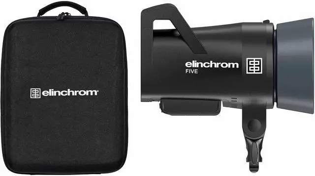Alt view image 2 of 2 - Elinchrom EL20960.1 FIVE Studio Monolight Kit, Camera Flash 1/8000s Sync - Black