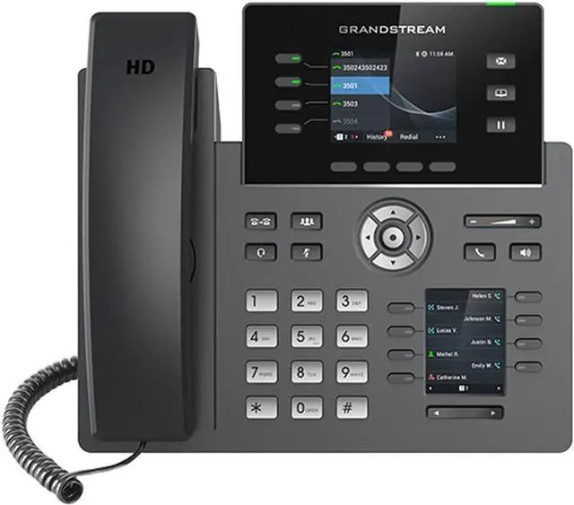 Main image of Grandstream GRP-2614 Carrier-Grade IP Phone - Black