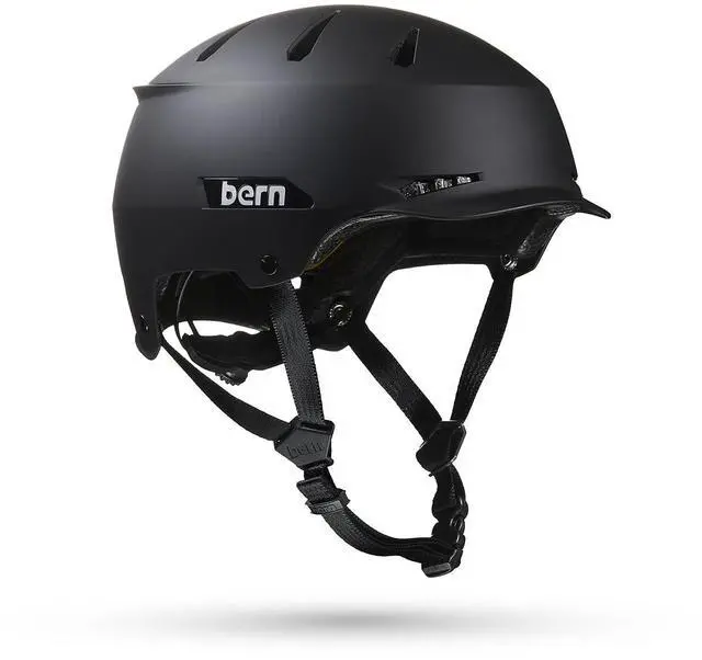 Main image of BERN Hendrix MIPS Adult Bike Helmet, Rotational Impact Protection, Black - Large