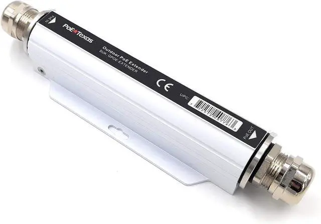 Main image of PoE Texas GPOE-Extender | IEEE 802.3bt Active Gigabit Power Over Ethernet, Black