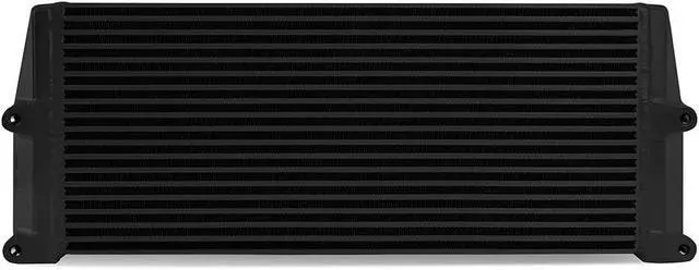 Alt view image 2 of 2 - Mishimoto MMOC-SSO-17BK Universal HeavyDuty Bar-&-Plate Oil Cooler, 17in Core