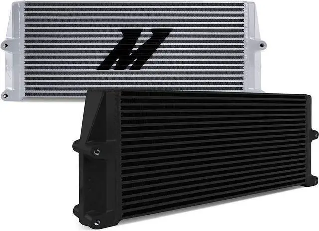 Main image of Mishimoto MMOC-SSO-17BK Universal HeavyDuty Bar-&-Plate Oil Cooler, 17in Core