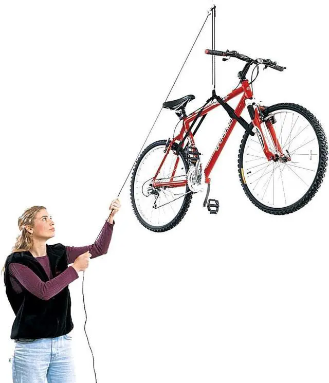 Main image of HARKEN Hoister - Bikes & Overhead Garage Storage Hoist System (45lb Capacity, 16