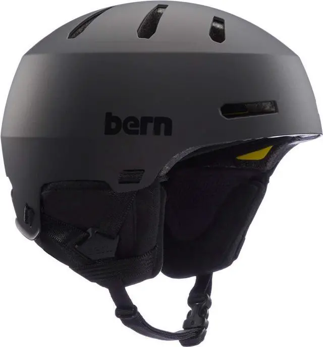 Main image of Bern Macon 2.0 Adult Snowsports Ski Helmet for Men & Women, Matte Black, Medium