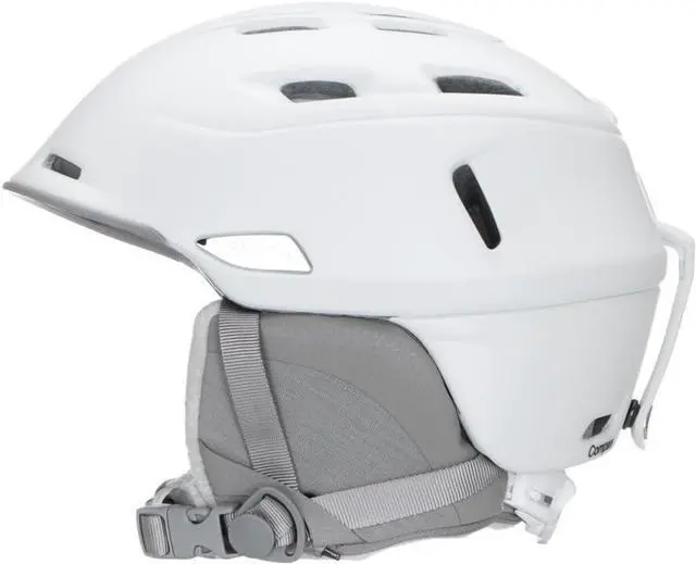 Alt view image 2 of 2 - Smith Optics Compass Adult Ski Snowmobile Helmet for Women, Pearl White - Medium