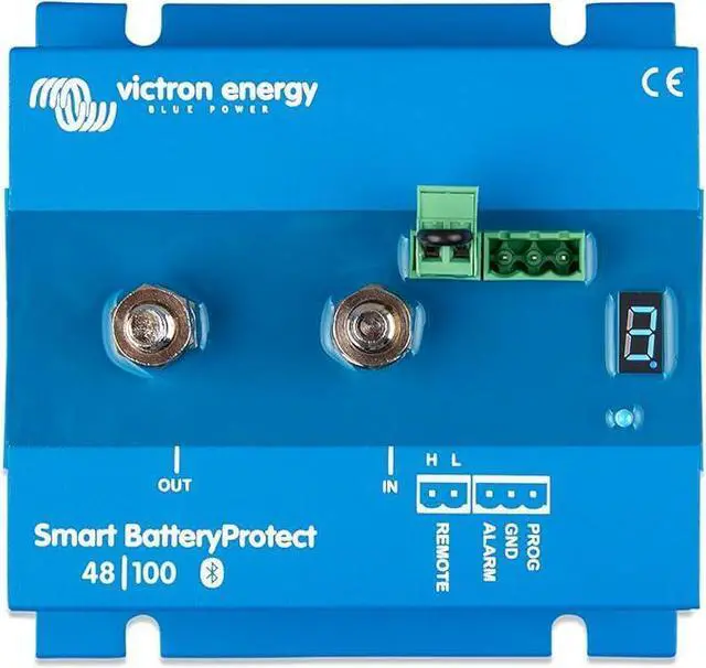 Main image of Victron Energy Smart Batteryprotect With Built-In Bluetooth, 48 Volts, Blue
