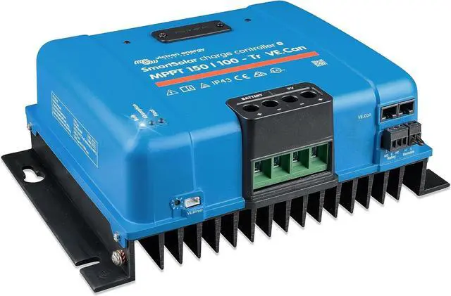 Alt view image 2 of 2 - Victron Energy Smartsolar Mppt Bluetooth Charge Controller, 150 Volts, Blue