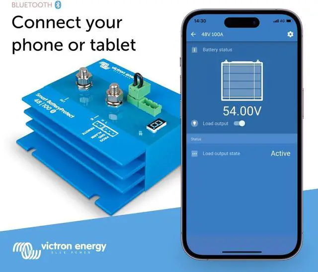 Alt view image 2 of 2 - Victron Energy Smart Batteryprotect With Built-In Bluetooth, 48 Volts, Blue
