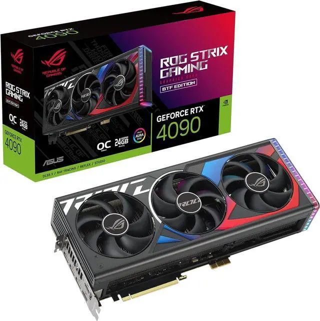 Main image of ASUS ROG Strix GeForce RTX 4090 BTF OC Edition Gaming Graphics Card