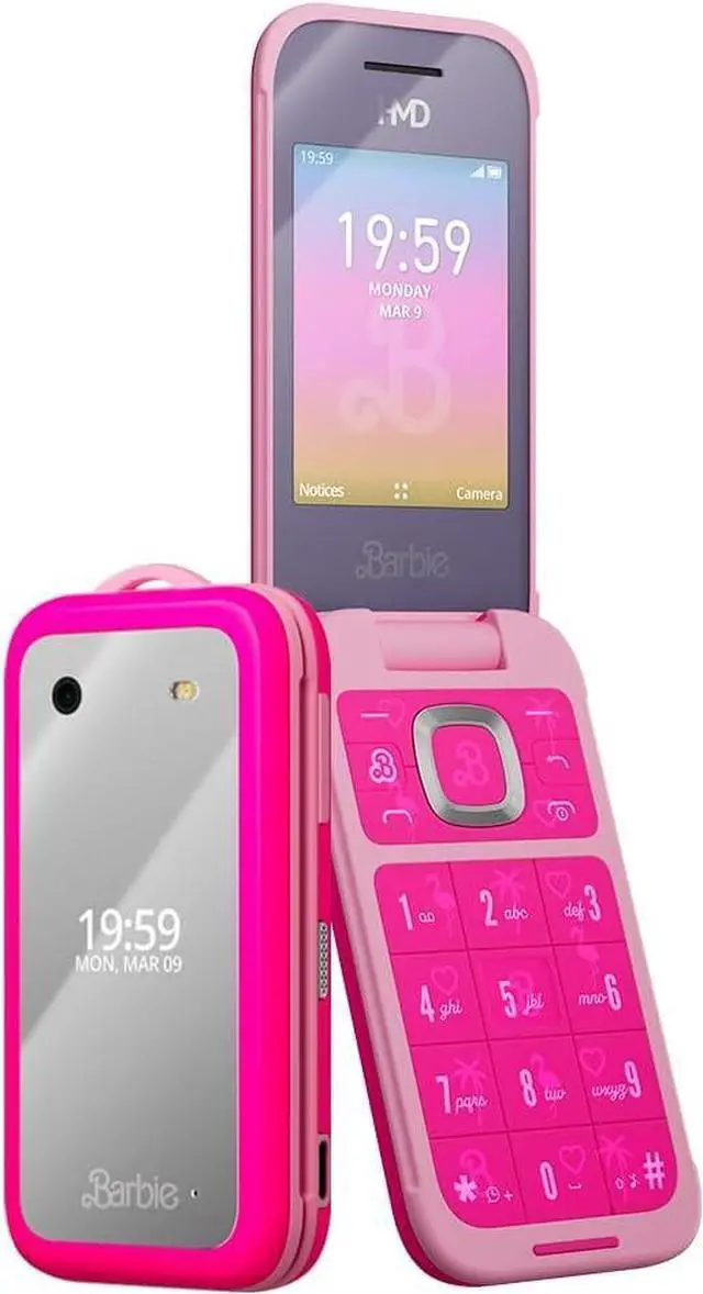 Main image of Barbie TA-1420 HMD Global Oy 2.8" Unlocked T-Mobile for Adult - Power Pink