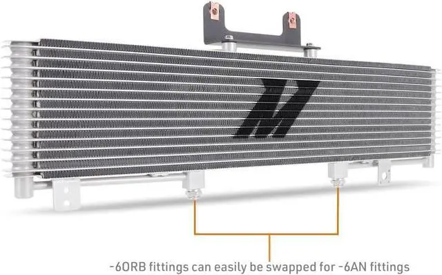 Alt view image 2 of 2 - Mishimoto MMTCGMT99 Transmission Cooler for 99-13 Chevrolet Silverado/GMC Sierra