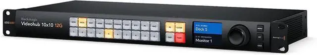 Main image of Blackmagic Design Videohub 10 Inputs and 10 Outputs 12G Router for Home PC