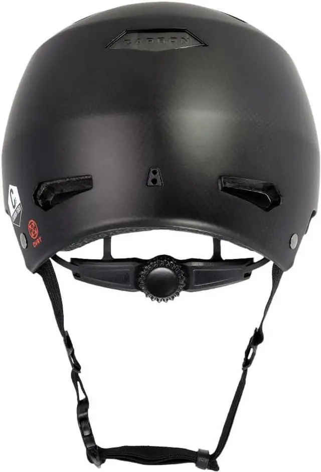Alt view image 2 of 2 - BERN Macon 2.0 Adjustable Adult's Carbon Cycling Helmet, Semi-Gloss Black, Large