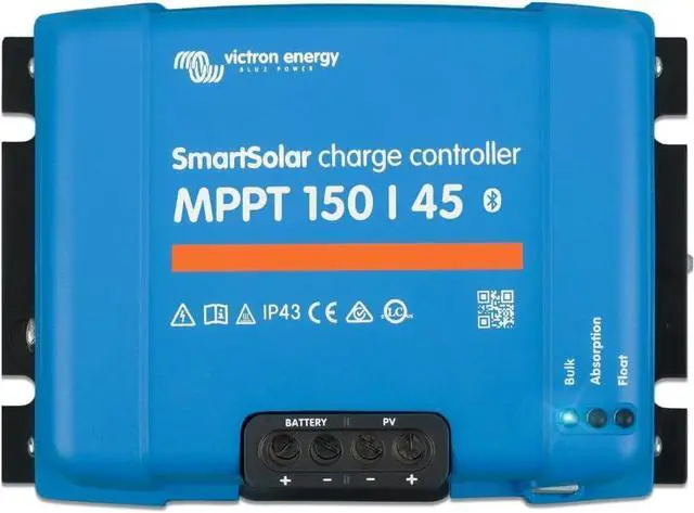 Main image of Victron Energy SmartSolar MPPT Bluetooth Solar Charge Controller - 12 Volts