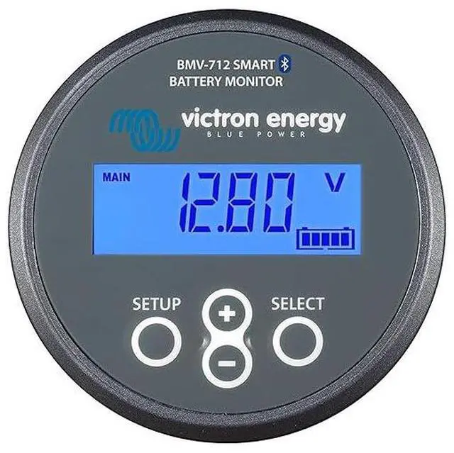 Main image of Victron Energy BMV-702 Smart Battery Monitor with Shunt, 6.5-70 VDC, Gray