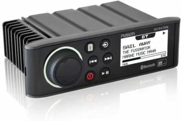 Main image of Fusion MS-RA70NI 4x50W AM/FM/Bluetooth 2-Zone USB NMEA 2000 Link Wireless Stereo