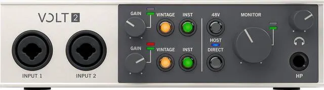 Alt view image 2 of 2 - Universal Audio 2 Channels Studio USB Audio Interface for Personal Computer