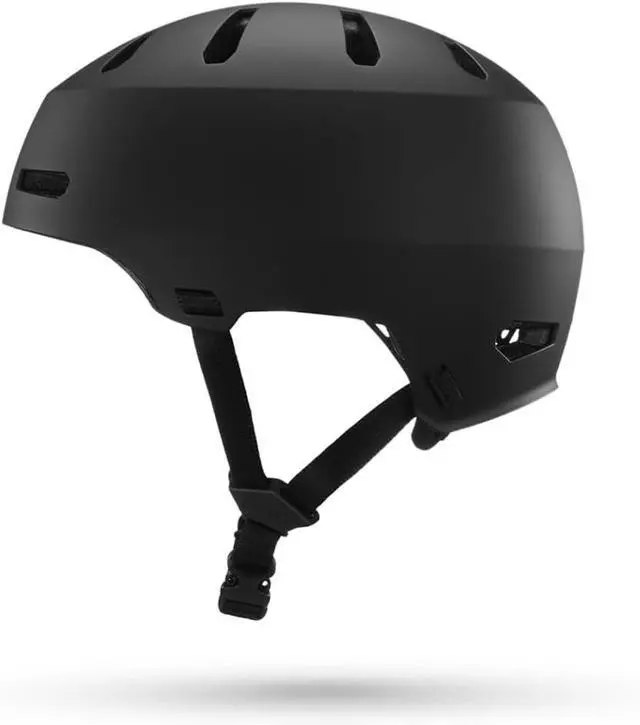 Alt view image 2 of 2 - Bern Macon 2.0 Adult Multisport Helmet for Bike/Skateboard, Matte Black - Large