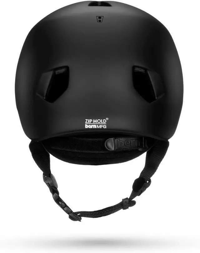 Alt view image 2 of 2 - Bern Nino Lightweight Low Profile Bike Helmet, Matte Black - X-Small-Small