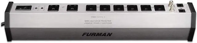 Alt view image 2 of 2 - Furman PST-8 Advanced Linear Filtration Dramatically Power Conditioner - Silver