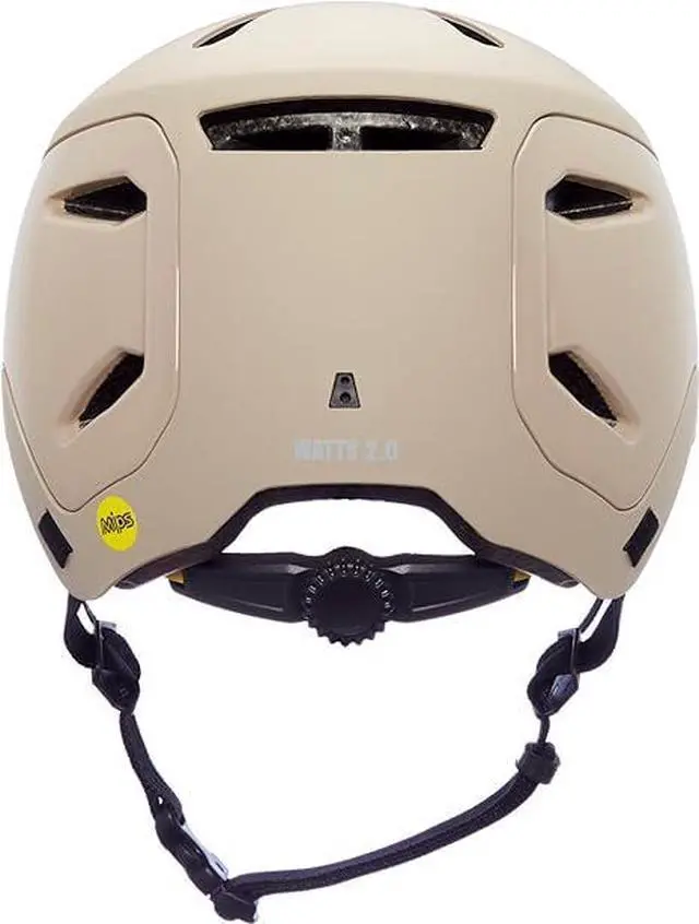 Main image of Bern Watts 2.0 Multisport Adjustable Bicycle Helmet for Adult, Matte Sand, Small