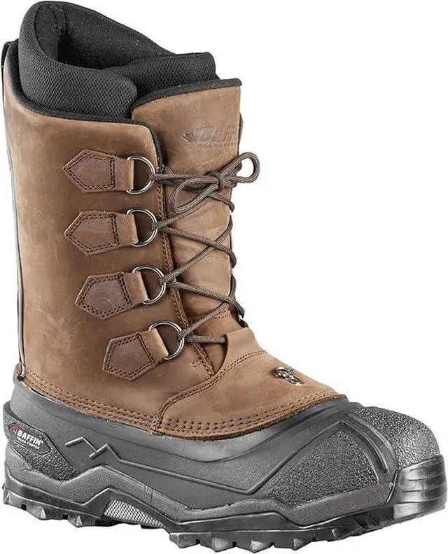 Main image of Baffin Control Max Winter Boots for Men's, Rubber Sole - Worn Brown, Size 8