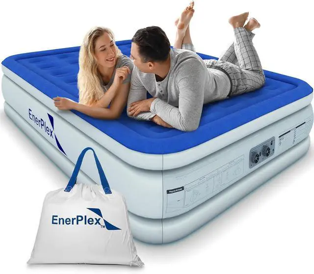 Main image of EnerPlex 16" Inflatable Air Mattress for Portable Travel & Home - Multi-color
