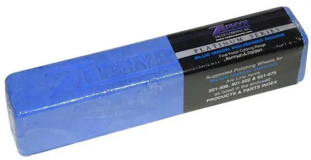 Main image of Zephyr JRBMN Blue Moon Polishing Rouge Bar for Aluminum  Coarse Grit Oxide
