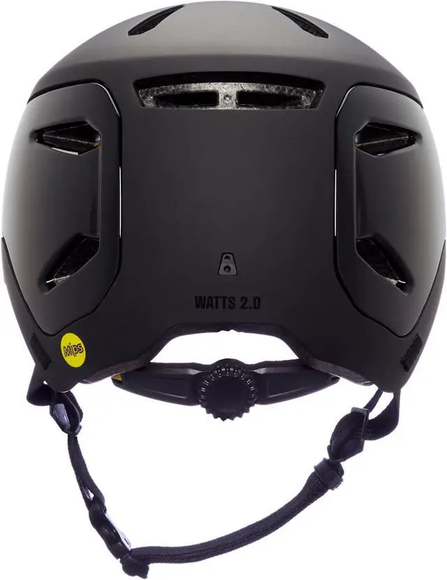 Alt view image 2 of 2 - Bern Watts 2.0 Adult Bicycle Helmet with MIPS Protection - Matte Black, Small