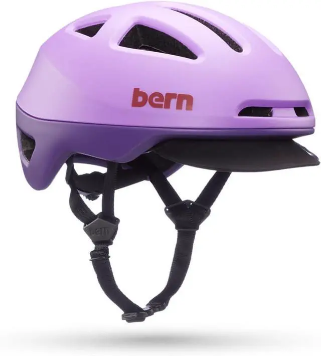 Main image of Bern Major MIPS Lightweight Adult Bicycle Helmet, Matte Electric Purple - Small