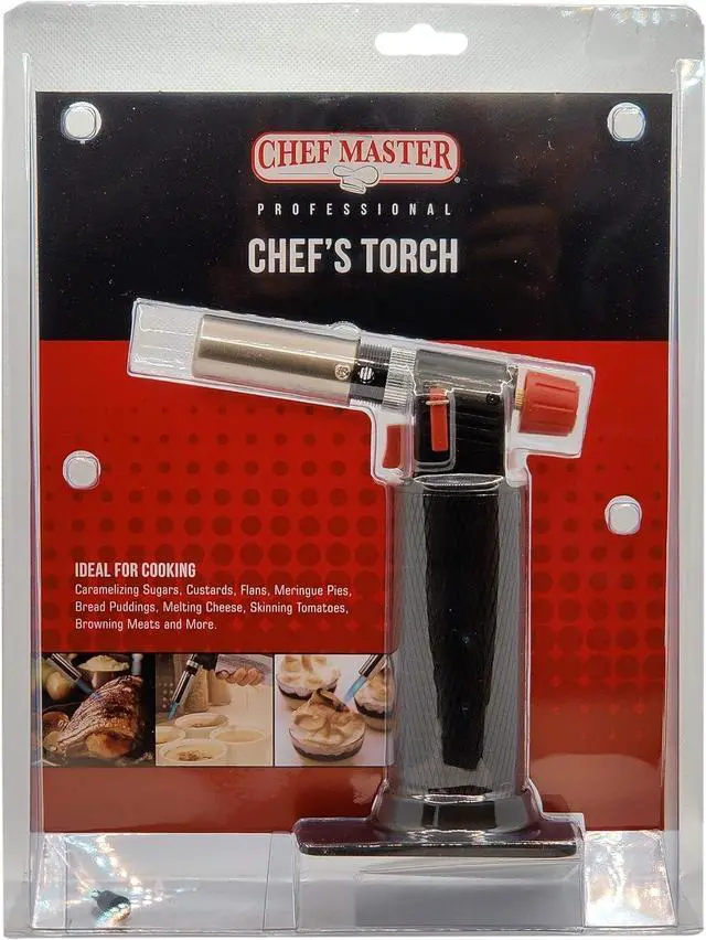 Main image of Chef Master Refillable Cooking Torch Gun for Searing Steaks/Meat/Desserts/BBQ