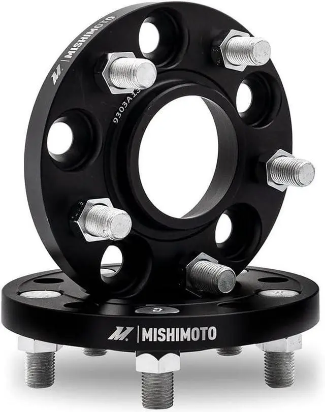 Main image of Mishimoto MMWS-012-200BK Wheel Spacers for 2017+ Tesla Model 3 and 2020+ Model Y