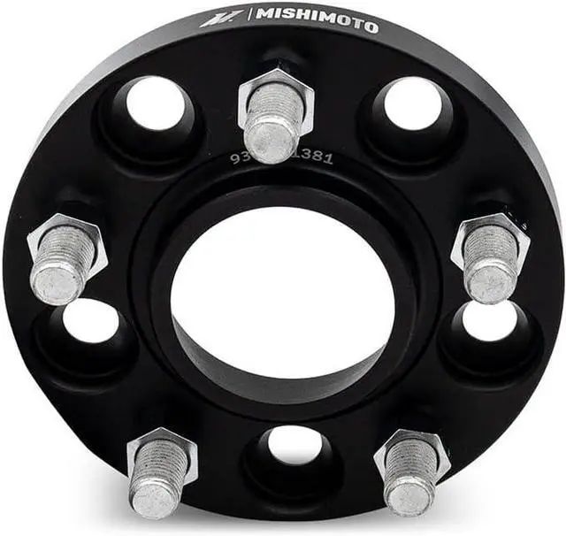 Alt view image 2 of 2 - Mishimoto MMWS-012-200BK Wheel Spacers for 2017+ Tesla Model 3 and 2020+ Model Y