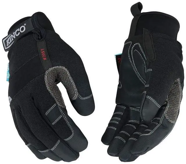 Main image of Kinco 2051-XL Lined Waterproof Cold Weather Velcro Adults Gloves, Black, X-Large