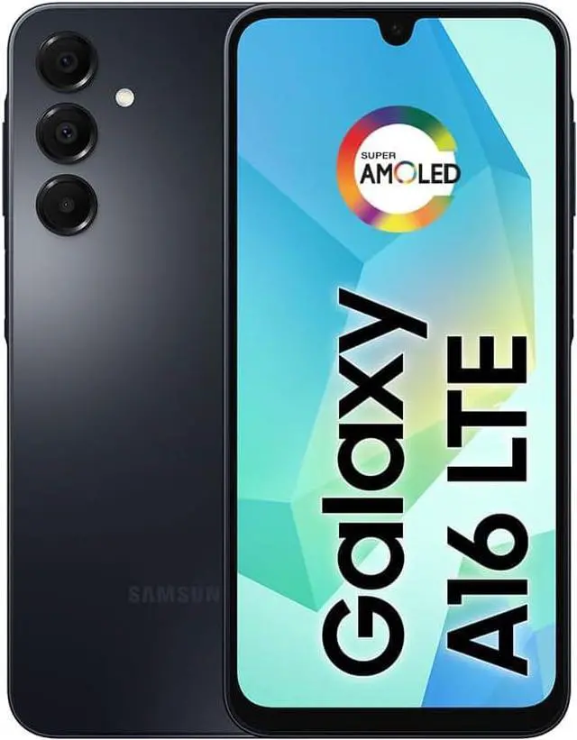 Main image of Samsung Galaxy A16 2025 4G LTE 256+8GB 6.7" Dual-Sim Unlocked Smartphone, Black