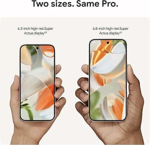 Alt view image 10 of 10 - Google Pixel 9 Pro - Unlocked Android Smartphone with Gemini, Triple Rear Camera System, 24-Hour Battery, and 6.3" Super Actua Display - Obsidian - 256 GB