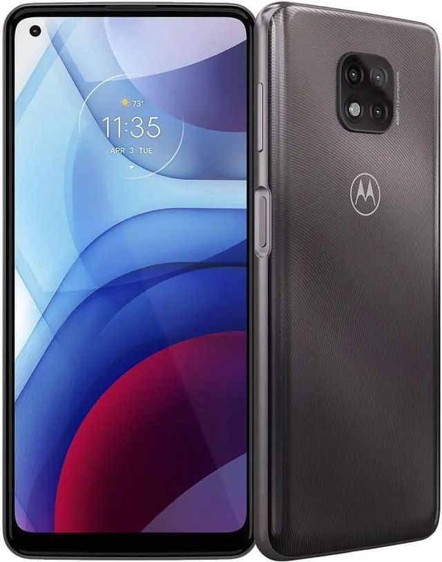 Main image of Motorola Moto G Power 4G 2021 64+4GB 6.6" Locked Android Smartphone - Flash Gray