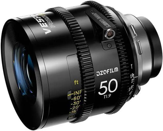 Alt view image 6 of 12 - DZOFILM Vespid 2 50mm T1.9 Cinema Prime Lens  Full-Frame PL Mount Manual Focus Lens for Professional Filmmaking